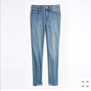 Madewell 9 inch skinny high rise jeans